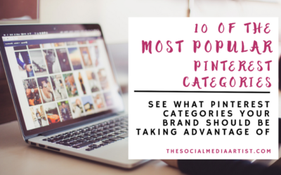 10 of the Most Popular Pinterest Categories